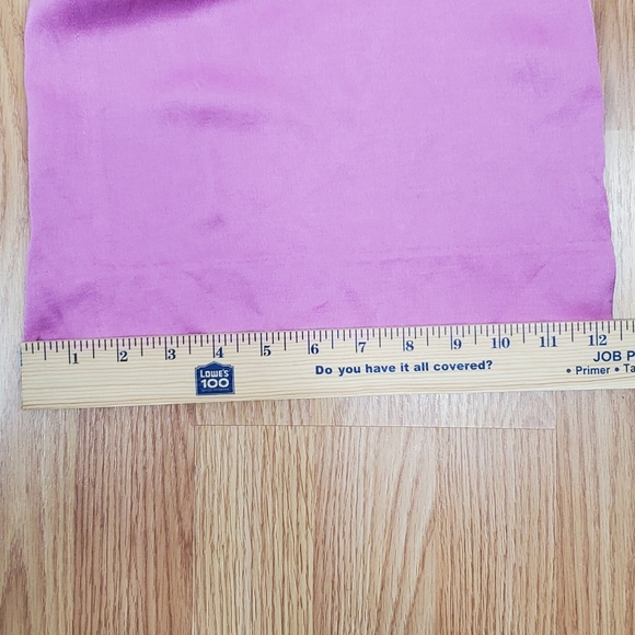 Zara Xl satin wide leg high rise trouser pants orchid silky feel quiet luxury - Picture 10 of 12